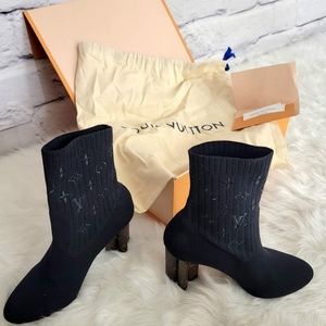 Authentic Louis Vuitton Ankle Boots